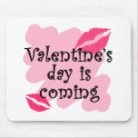 el día de San Valentín está viniendo Tapete De Raton