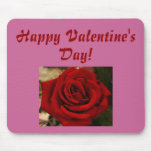 ¡El día de San Valentín feliz! Alfombrillas De Ratones
