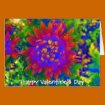 El día de San Valentín feliz tarjetas