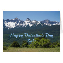 ¡El día de San Valentín feliz, papá! Tarjeta