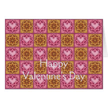 El día de San Valentín feliz - tarjeta