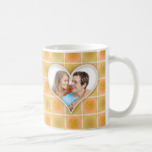 ¡El día de San Valentín feliz! - Taza con su foto