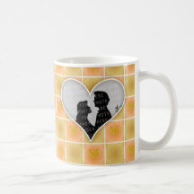 ¡El día de San Valentín feliz! - Taza con su foto