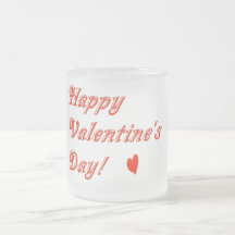 El día de San Valentín feliz Tazas