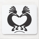 El día de San Valentín Kokopelli alfombrillas de raton 