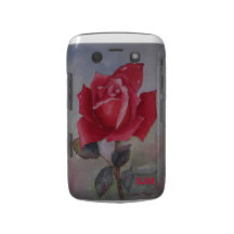 El día de San Valentín - rosa rojo Blackberry Bold Cobertura