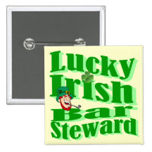 El día de St Patrick afortunado divertido del irla Pin