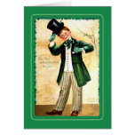 El día de St Patrick del vintage Felicitaciones