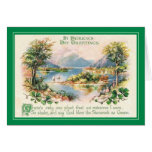 El día de St Patrick del vintage Tarjeta