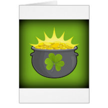 ¡El día de St Patrick feliz! Felicitaciones