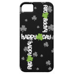 El día de St Patrick feliz iPhone 5 Case-Mate Carcasas