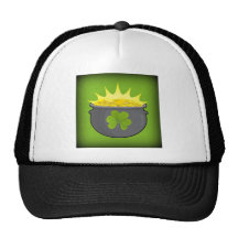 ¡El día de St Patrick feliz! Gorro De Camionero