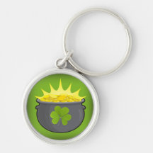 ¡El día de St Patrick feliz! Llavero