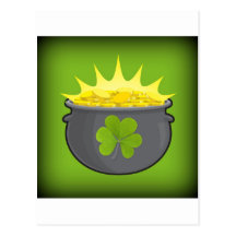 ¡El día de St Patrick feliz! Tarjetas Postales