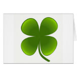 El día de St Patrick Tarjeton