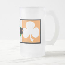 El día de St Patrick Taza De Café