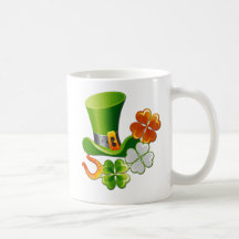 El día de St Patrick Taza De Café