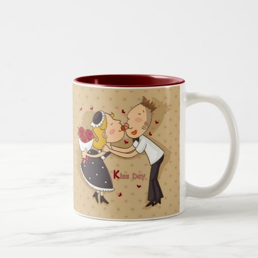 El día de tarjetas del día de San Valentín es… Día Taza De Café