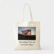 ¡El día de veterano feliz! Bolsa