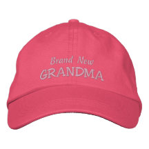 El día O el cumpleaños de los Abuela-Abuelos a est Gorra De Béisbol Bordada