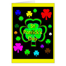 El día UCreate Templates3 de St Patrick Tarjeta