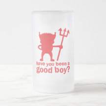 ¿El DIABLO ROJO le tiene sido un buen muchacho? Tazas De Café