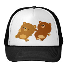 El dibujo animado gracioso lindo lleva el gorra