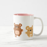 El dibujo animado lindo lleva la taza 3