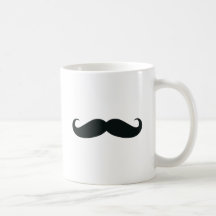 El diseño del bigote taza