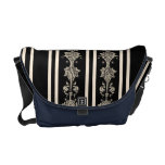 El diseño inspirado medieval raya diseño unisex bolsa de mensajería
