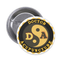 EL DOCTOR ACUPUNCTURE DE FLOR DEL LOGOTIPO YIN YAN PIN