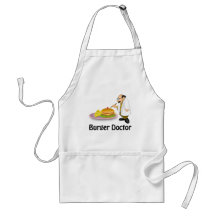 El doctor Apron de la hamburguesa Delantal