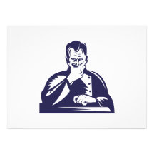 El doctor Hand en el grabar en madera de Chin Comunicado