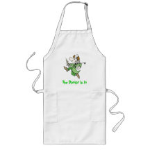 El doctor Is In Apron Delantales