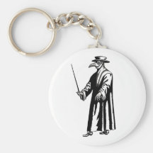 El doctor Keychain de la plaga Llavero Personalizado