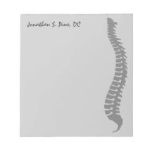 El doctor lateral Personalized Notepad del logotip Libreta Para Notas