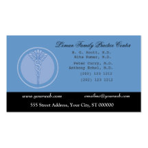El doctor M.D. Business y cita Tarjeta De Negocio