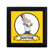 EL DOCTOR MÁS GRANDE MEN CARTOON DE LOS MUNDOS CAJA DE RECUERDO