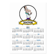 EL DOCTOR MÁS GRANDE MEN CARTOON DE LOS MUNDOS TARJETAS DE VISITA