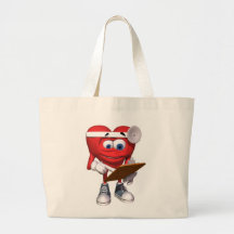 El doctor médico Cute del corazón Bolsas
