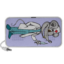 El doctor Nurse Mouse Mp3 Altavoces