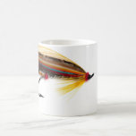El doctor Salmon Fly Mug de Helmsdale tazas