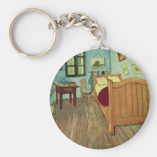 El dormitorio de Vincent en Arles Llavero Personalizado