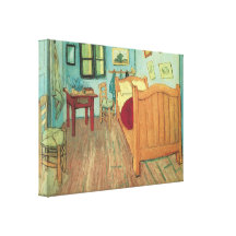 El dormitorio de Vincent en Arles, Van Gogh, arte  Lona Envuelta Para Galerias