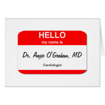 El Dr. Angie O'Graham, MD Felicitación