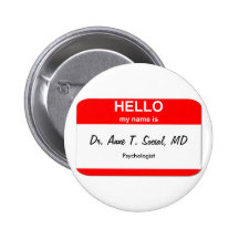 El Dr. Anne T. Social, MD Pins
