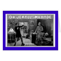 El Dr. Jekyll y Sr. Hyde Tarjetón
