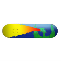 El dragón enojado patines personalizados