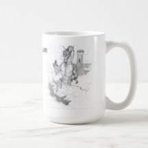 El dragón y la taza de café del héroe