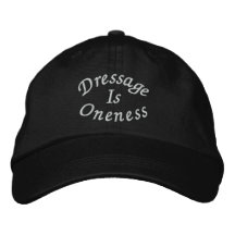 El Dressage es gorra de béisbol bordada unicidad
